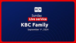 🔴BCN TV LIVE SUNDAY SERVICE  KINGDOM BELIEVERS CHURCH  BCNLIVE [upl. by Llyrpa]