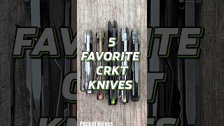 5 Favorite CRKT Pocket Knives edc youtubeshorts shorts knife blade [upl. by Sharon]