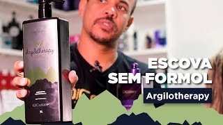 ALISAMENTO LIVRE DE FORMOL COM ARGILOTHERAPY  DiColore Profissional [upl. by Somerville]