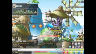 GMS Maplestory Lvl 40 amp 45 Charm Emote Quests [upl. by Muraida221]