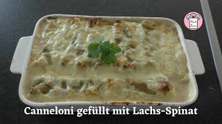 Cannelloni gefüllt mit SpinatRicotta und Lachs [upl. by Hyacintha921]