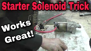 AMAZING Solenoid Trick Try This EPIC Trick Honda Kohler Briggs Kawasaki [upl. by Ttekcirc]