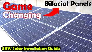 5KW Solar System installation Guide Longi Bifacial Solar Panels Home Solar Power [upl. by Margreta]