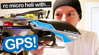 World’s Smallest GPS RC Helicopter 😲 🛰🚁 [upl. by Ynad]