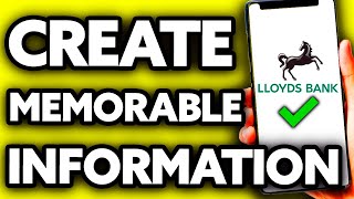 How To Create Memorable Information Lloyds Very Easy [upl. by Nylyram]