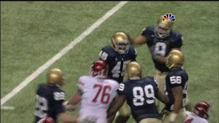 Notre Dame vs Washington State 2009 Highlights [upl. by Arat]