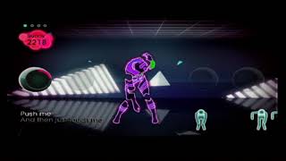 satisfaction just dance 2 wii Gameplay [upl. by Anazus]