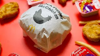 ✨️NEW✨️ Mcdonalds PH Mukbang  Liptop Cool Berry Chicken McNuggets Black Pepper McChicken [upl. by Eitac]