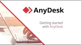 AnyDesk  Getting started [upl. by Anitsirc67]