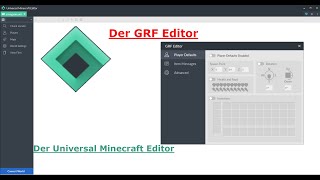 Universal Minecraft Editor 4 GRF Editor [upl. by Ainna]