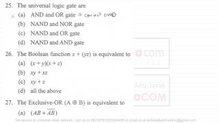 UGC NET Information and Communication Technology Paper 1 Practice Question 21 to 29 [upl. by Jezabella]