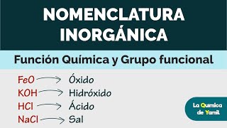 Funciones químicas y grupos funcionales  Química desde cero [upl. by Zara742]