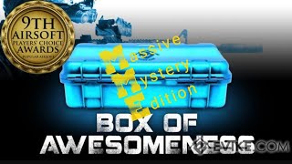 Big Airsoft Mystery Unboxing Evike Box of Awesomeness Evike Open Box Batch and Evike Swag Packs [upl. by Nobie865]