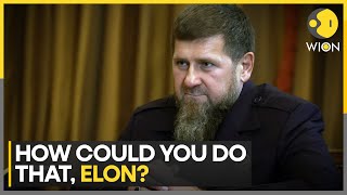 Thats Not Manly Chechen Warlord Claims Elon Musk Disabled His Tesla  Latest English News  WION [upl. by Hullda17]