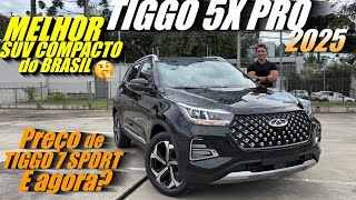 TIGGO 5X PRO 2025  Melhor SUV Compacto do Brasil Quase mesmo Preço do TIGGO 7 SPORT 2025 E agora [upl. by Odnalref346]