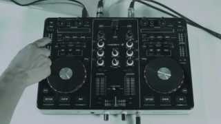 resident dj Kontrol 3 USBMIDI DJController Soundkarte [upl. by Tenn]