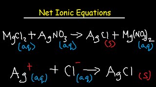 Net Ionic Equation Worksheet and Answers [upl. by Vas716]