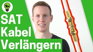 Sat Kabel Verlängern ✅ GENIALE ANLEITUNG Wie Satelliten F Koaxial amp TV Antennenkabel Verbinden [upl. by Vilma]