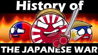 CountryBalls  History of Japanese War [upl. by Fiora710]