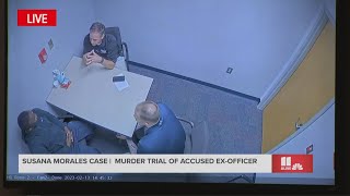 Prosecutors play police interview during trial of exGeorgia officer Miles Bryant [upl. by Moth]