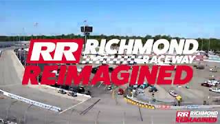 Richmond Raceway Reimagined The Complete Timelapse [upl. by Allare]