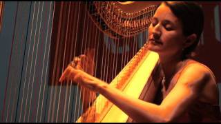 JSBachPartita 1 BWV 825CorrenteMaria Luisa Rayan harp [upl. by Arnold]