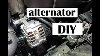 How to replace your ALTERNATOR on your BMW E46 M3 [upl. by Rickart37]