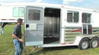 Tour the Featherlite Model 8541 Horse Trailer Our most popular [upl. by Belvia]