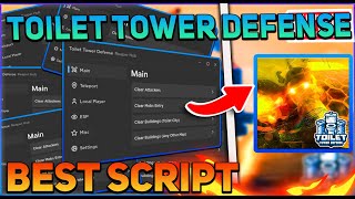 Toilet Tower Defense Script GUI  Hack Trade Scam  Dupe Auto Farm And More PASTEBIN 2024 [upl. by Ocram]