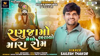 Ranuja Mo Medo Bharayo Mara Rom  Shailesh Thakor Meghraj  Ramdevpir New Song  RoyalDigitalMusic [upl. by Thorsten]