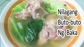 Nilagang Buto buto Ng Baka Beef Rib Stew [upl. by Rbma315]