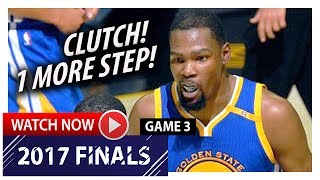 Kevin Durant Full Game 3 Highlights vs Cavaliers 2017 Finals  31 Pts 8 Reb CLUTCH [upl. by Oidivo]