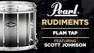 Pearl Drum Rudiments  Flam Tap [upl. by Philbin320]