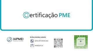 Certificação PME  Como renovar a certificação [upl. by Divadleahcim]