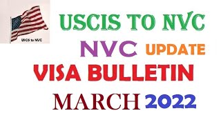 NVC Update  NVC Visa Bulletin  March 2022 [upl. by Anitsihc301]