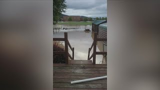 More flood damage in Elkland and Osceola [upl. by Raji]