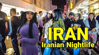 IRAN 2023  Tehran Iranian NightLife Before Nowruz Vlog ایران [upl. by Eedak]