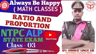 RatioampProportionClass03 NTPCALPRPF CTETUPTETUP POLICE SSCGDOTHER STATE EXAMS [upl. by Kauslick750]