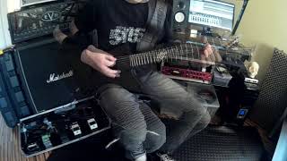 Guitar cover Annihilator quotStonewallquot playthrough [upl. by Uno]