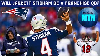 Will Jarrett Stidham be a Franchise QB for the Patriots [upl. by Yelda]