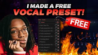 I Made A Free Vocal Preset For You [upl. by Salomie]