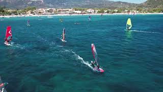 9 year old August windsurfing in Vassiliki Lefkas [upl. by Gibson377]