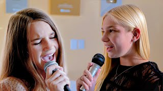 Karolina Protsenko duet with Barvina Save Your Tears Weeknd [upl. by Llyrat609]