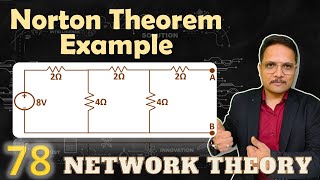 1  Nortons Theorem Example with Independent Source Solved Problem [upl. by Nanyk]