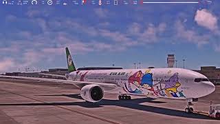 MSFS Boeing 777300ER  Taipei  Singapore  CPDLC  VATSIM [upl. by Xantha]