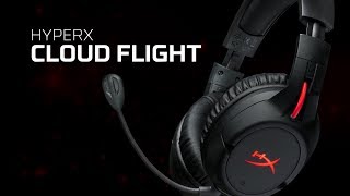 Wireless Gaming Headset for PS4 and PC  HyperX Cloud Flight [upl. by Nylkaj645]