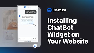 Install and Customize your ChatBot Widget [upl. by Erelia]