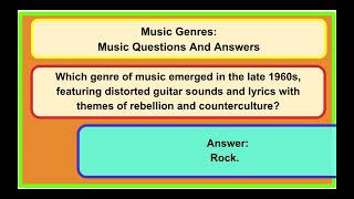 Music Genres Part 2 musictheory musicgenre bandmusic [upl. by Ailedo]