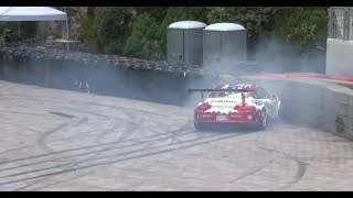 GP monaco 2019 porsche Pure sound crash [upl. by Nedlog]