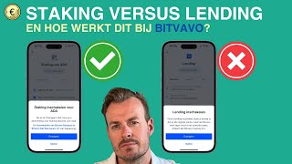 BITVAVO Staking en Lending  de cruciale verschillen en waarom je lending uit wil hebben staan [upl. by Aicnatsnoc]